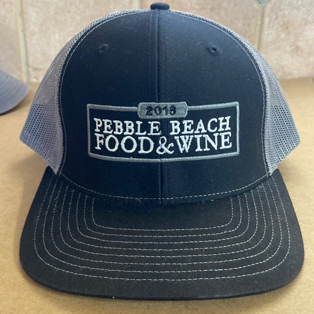 Pebble Beach Trucker Hat Food and Wine